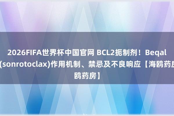 2026FIFA世界杯中国官网 BCL2扼制剂！Beqalzi(sonrotoclax)作用机制、禁忌及不良响应【海鸥药房】